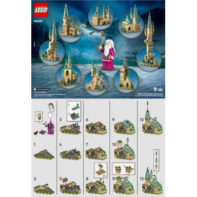 build your own hogwarts castle polybag