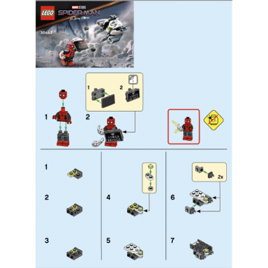 spider-man bridge battle polybag