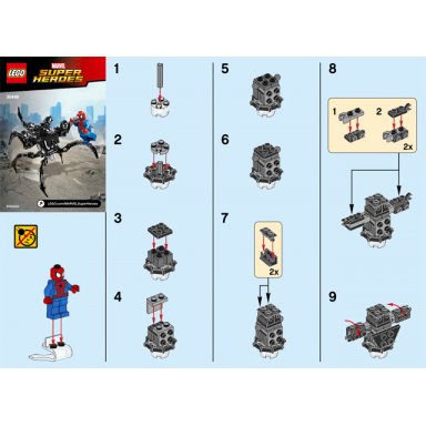 spider-man vs the venom symbiote polybag