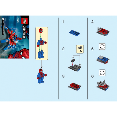 spider-mans mini spider crawler polybag