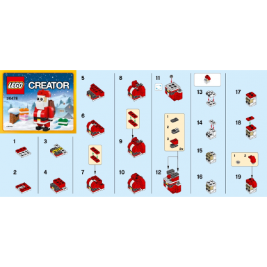 santa claus polybag