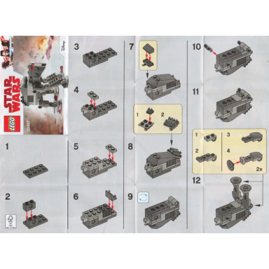 first order heavy assault walker - mini polybag