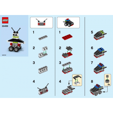 robot vehicle free builds polybag