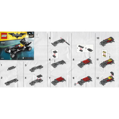 the mini batmobile polybag