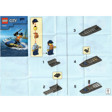 police water scooter polybag