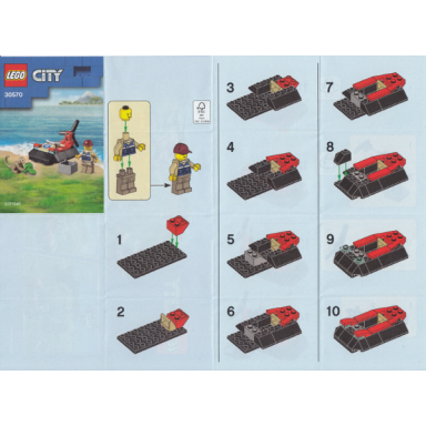 wildlife rescue hovercraft polybag