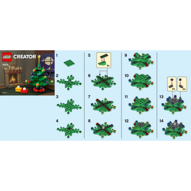 holiday tree polybag