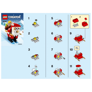 santa claus polybag