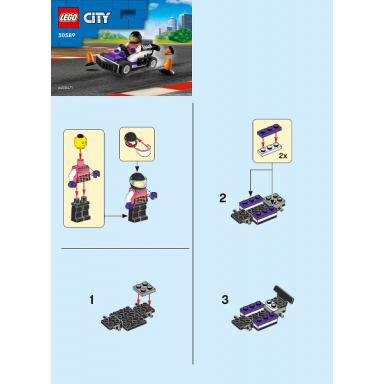 go-kart racer polybag