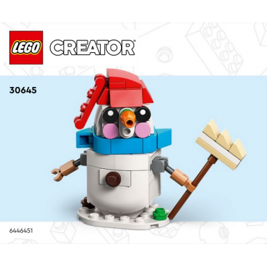 snowman polybag