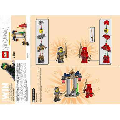 kai and raptons temple battle polybag