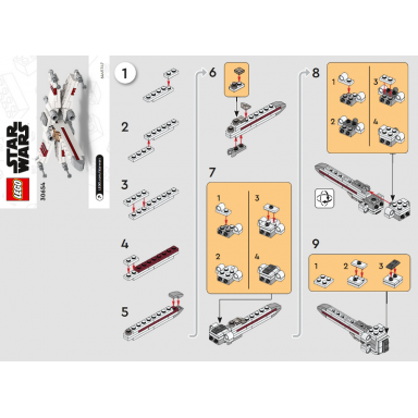 x-wing starfighter - mini polybag