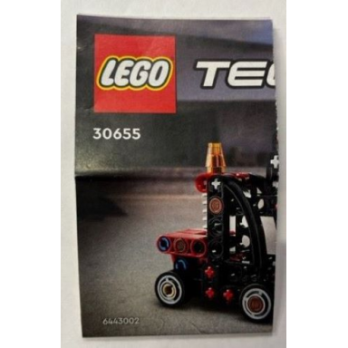 forklift with pallet polybag