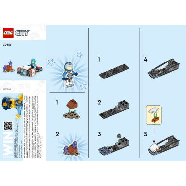 space hoverbike polybag