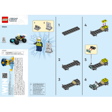 police off-road buggy car polybag