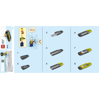 police water scooter paper bag polybag