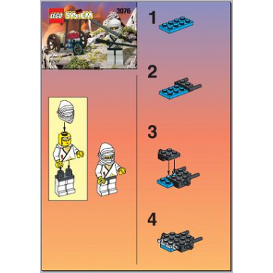white ninjas attack cart
