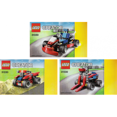 red go-kart