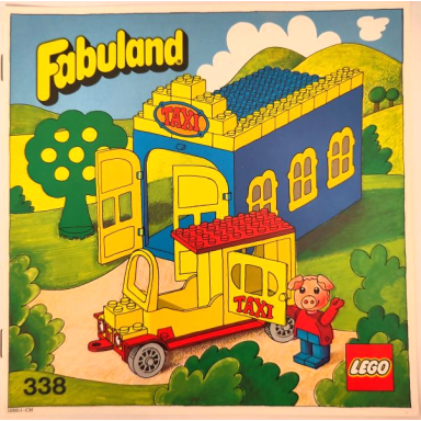 blondi the pig and taxi station