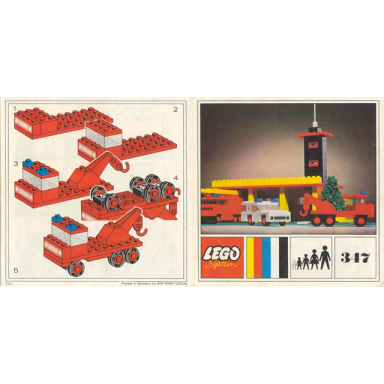 fire station with mini cars