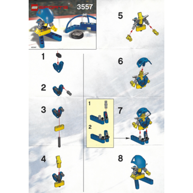 blue player goal