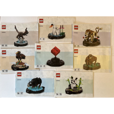 2024 employee exclusive - lego factories national animals