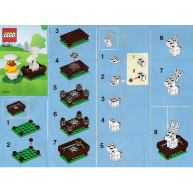 bunny and chick polybag