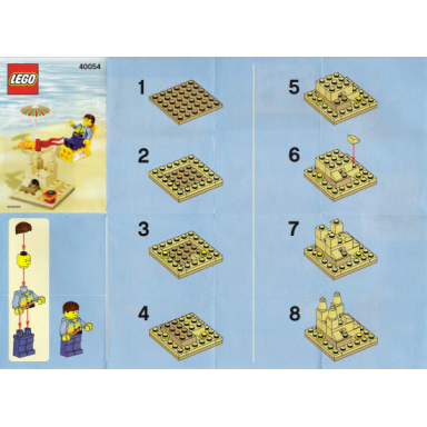 summer scene polybag