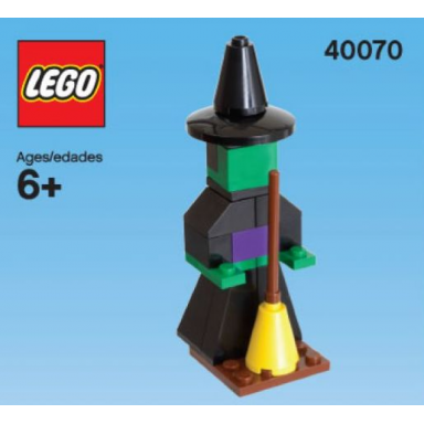 monthly mini model build set - 2013 10 october witch polybag