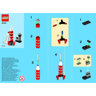 monthly mini model build set - 2014 11 november rocket polybag