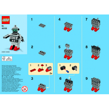 monthly mini model build set - 2015 03 march robot polybag