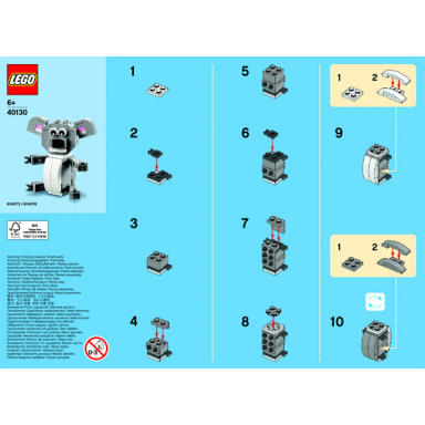 monthly mini model build set - 2015 05 may koala polybag