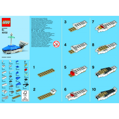 monthly mini model build set - 2015 07 july whale polybag