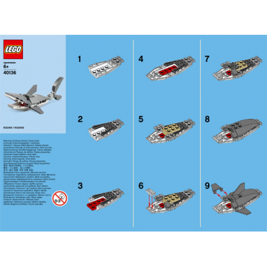 monthly mini model build set - 2015 11 november shark polybag