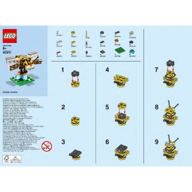 monthly mini model build set - 2016 04 april bee polybag