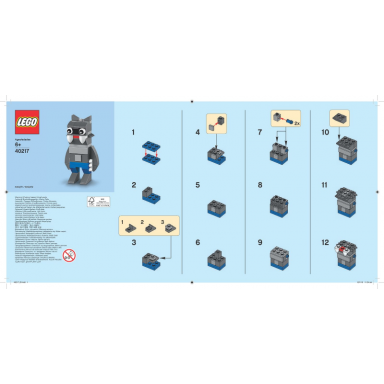 monthly mini model build set - 2016 10 october werewolf polybag