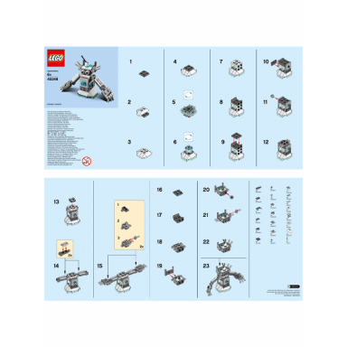 monthly mini model build set - 2017 10 october robot polybag