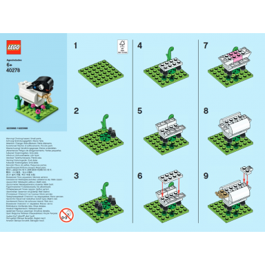 monthly mini model build set - 2018 03 march lamb polybag