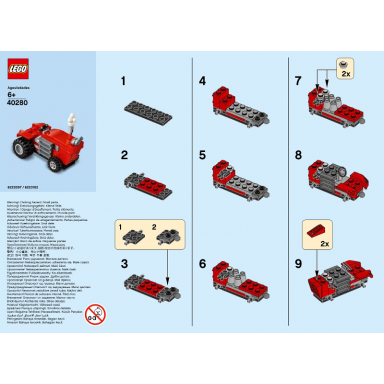 monthly mini model build set - 2018 05 may tractor polybag