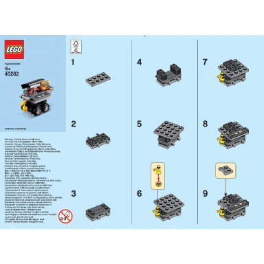 monthly mini model build set - 2018 07 july bbq polybag