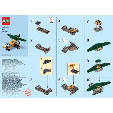 monthly mini model build set - 2018 09 september glider polybag