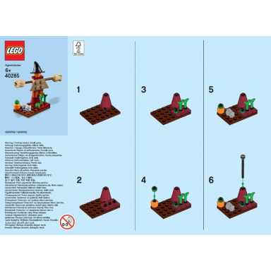 monthly mini model build set - 2018 10 october scarecrow polybag