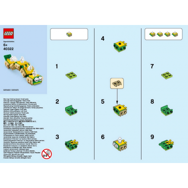 monthly mini model build set - 2019 02 february caterpillar polybag
