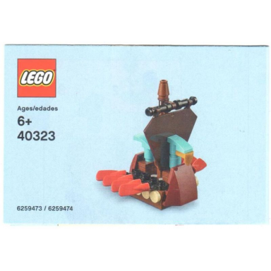 monthly mini model build set - 2019 03 march viking ship polybag