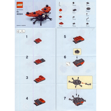 monthly mini model build set - 2019 04 april ladybird polybag