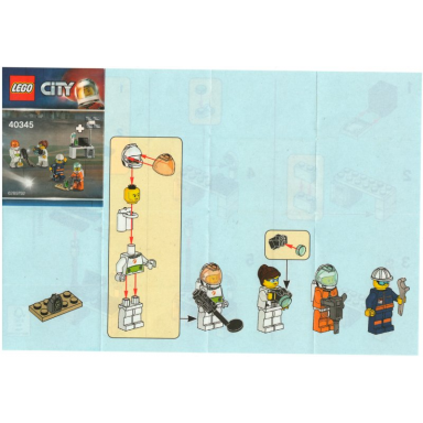 city 2019 minifigure set blister pack