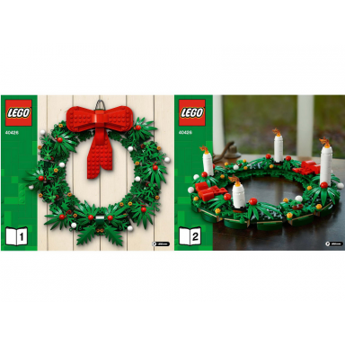 christmas wreath 2-in-1