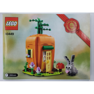 easter bunny’s carrot house