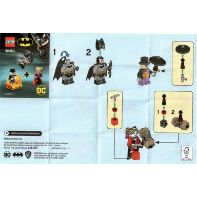 batman vs the penguin harley quinn blister pack