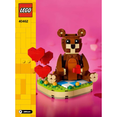 valentines brown bear